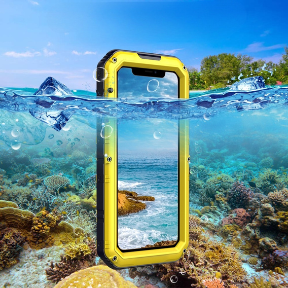 Бронированный чехол для iPhone 11, R-JUST, жёлтый