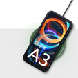 Чохол для Xiaomi Redmi A3, Fusion Hybrid, із захистом камери, прозорий / чорний