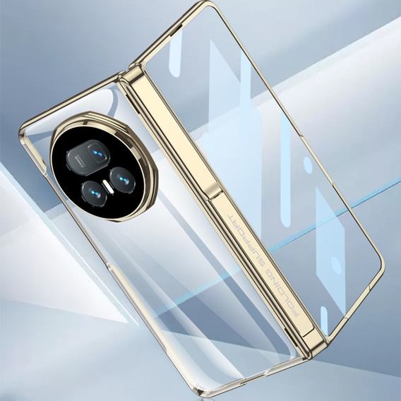 Чехол GKK с подставкой и встроенным стеклом для Honor Magic V5 5G