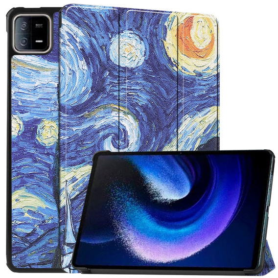 Чохол для Xiaomi Pad 6 / 6 Pro, Smartcase, oil painting