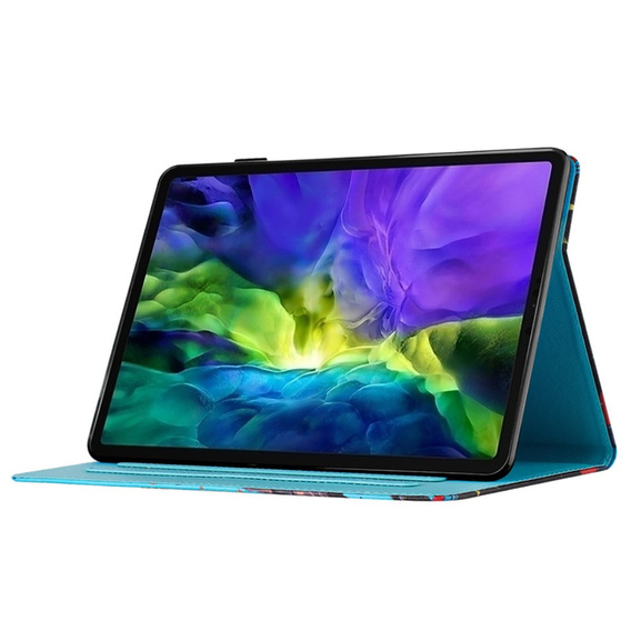 Чехол для iPad 10.9" 2022 (10 gen.), с откидной крышкой, corgi dog