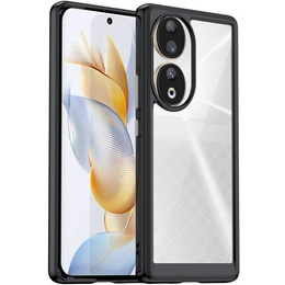 Прозрачный чехол для Honor 90, черный