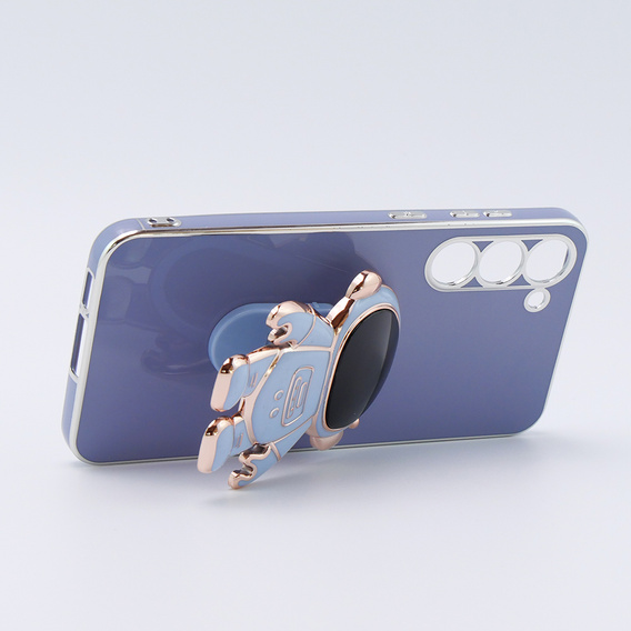 Чехол до Samsung Galaxy S23 Plus, Astronaut, синий