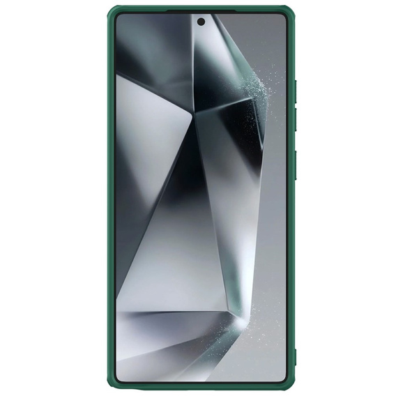 Чохол NILLKIN для Samsung Galaxy S25 Ultra, Frosted Shield, для MagSafe, зелений
