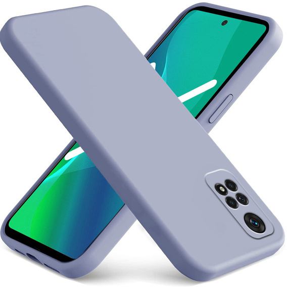 Чехол ERBORD до Xiaomi Redmi Note 11 / 11S, Silicone Lite, Lavender