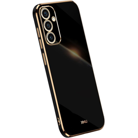 Чехол для Samsung Galaxy A35 5G, Glamour CamShield, чёрный