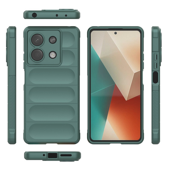 Чoхол до Xiaomi Redmi Note 13 5G, Gaming Shockproof, зелений