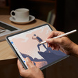 2x ESR Захисна плівка Paper Feel для iPad Pro 11 2018/2020/2021/ iPad Air 10.9 2020/2022, Matte Clear