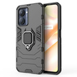 Чехол до Realme C33, Kickstand Ring, чёрный