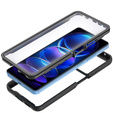 Чoхол Shockproof до Xiaomi Redmi Note 12 Pro 5G / POCO X5 Pro 5G, із захисним екраном, чорний