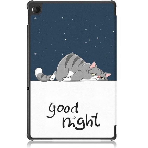 Чехол для Lenovo Tab M10 Plus 10.6 TB-125F / TB-128F 3 Gen, Smartcase, sleeping cat