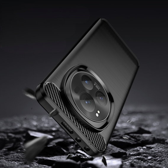 Чoхол до Honor Magic 6 Pro 5G, Carbon, чорний