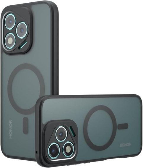 Чохол для Honor 400 Lite, для MagSafe, ERBORD Matt Case, чорний