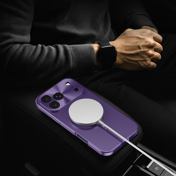 Чехол с приватызирующим стеклом, с MagSafe для iPhone 17 Pro