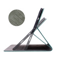 Чехол до Lenovo Tab M9, Wallet Pen Slot, зелёный