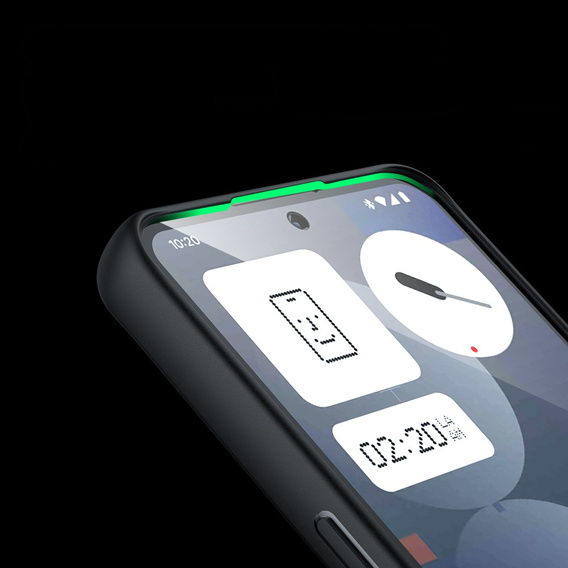 Чехол до Nothing Phone 3A, Fusion Hybrid, прозрачный