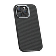 Чохол BENKS Kevlar Armor PRO Carbon Fiber 600D D065 для MagSafe для iPhone 16 Pro