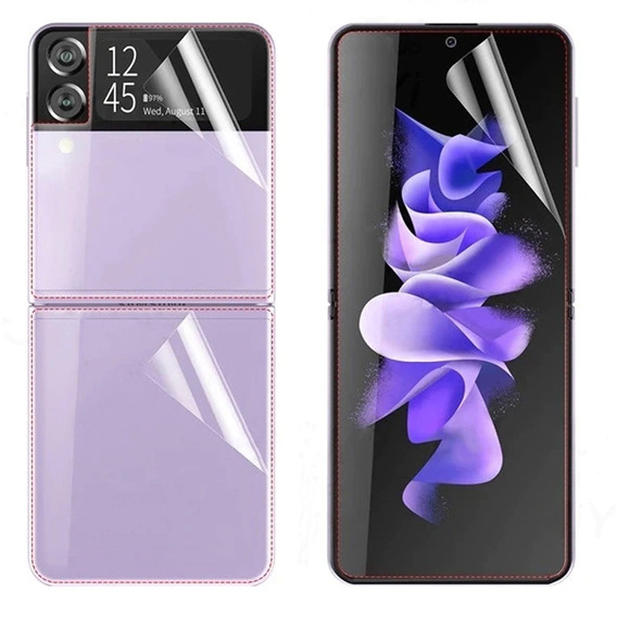 RURIHAI захисна плівка для передньої і задньої частини для Samsung Galaxy Z Flip 3 5G