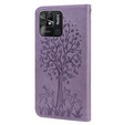 Чехол Wallet до Xiaomi Redmi 10C, Deer Tree, Purple
