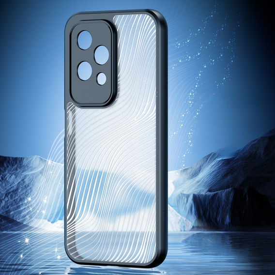 Чохол DuxDucis для Honor 200 Lite, Aimo case, прозорий / чорний