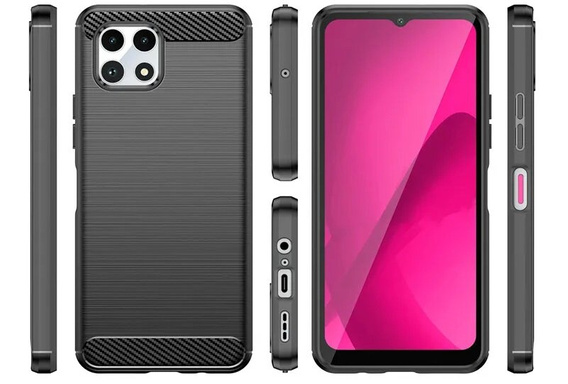Чoхол до T Phone 2 5G, Carbon, чорний
