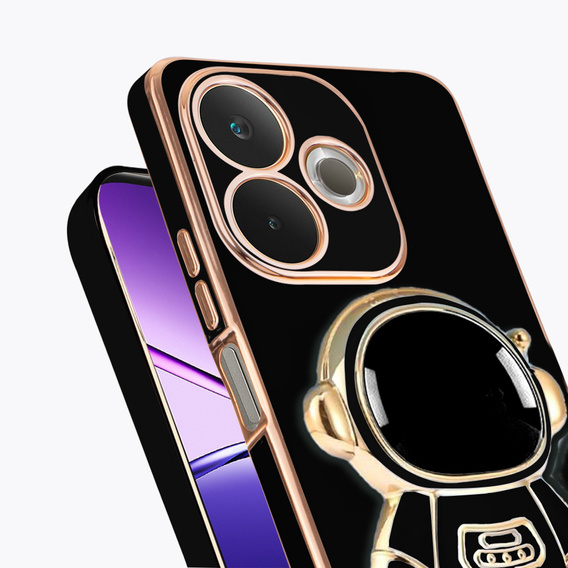 Чoхол до Oppo A5 Pro 5G, Astronaut, чорний