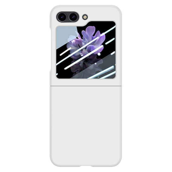Чехол для Samsung Galaxy Z Flip7 FE / Z Flip6, PC Case, белый