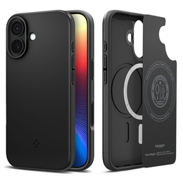 Чехол Spigen для iPhone 17, Thin Fit Mag MagSafe, черный