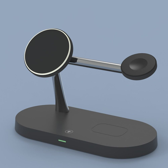 ERBORD 3в1 Бездротовий індуктивний зарядний пристрій з MagSafe для iPhone Apple Watch AirPods