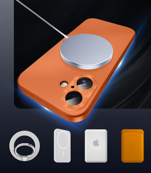 Чехол с приватызирующим стеклом, с MagSafe для iPhone 17