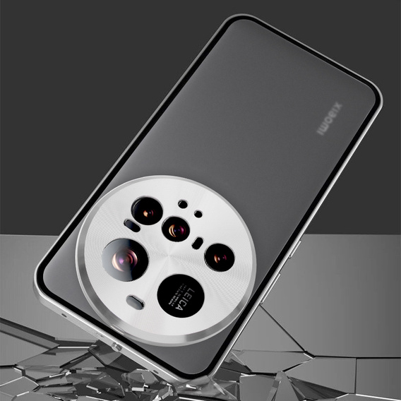 Чехол для Xiaomi 15 Ultra, Frame Case, серебряный