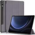 Чехол для Samsung Galaxy Tab S9 FE+ Plus, Smartcase с местом для стилуса, серый