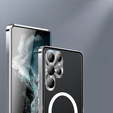 Захисний чохол для камери Samsung Galaxy S23 Ultra, CamShield MagSafe, прозорий / сріблястий