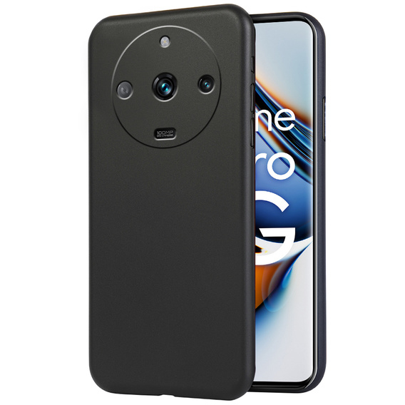 Тонкий чохол до Realme 11 Pro / 11 Pro +, Slim, чорний