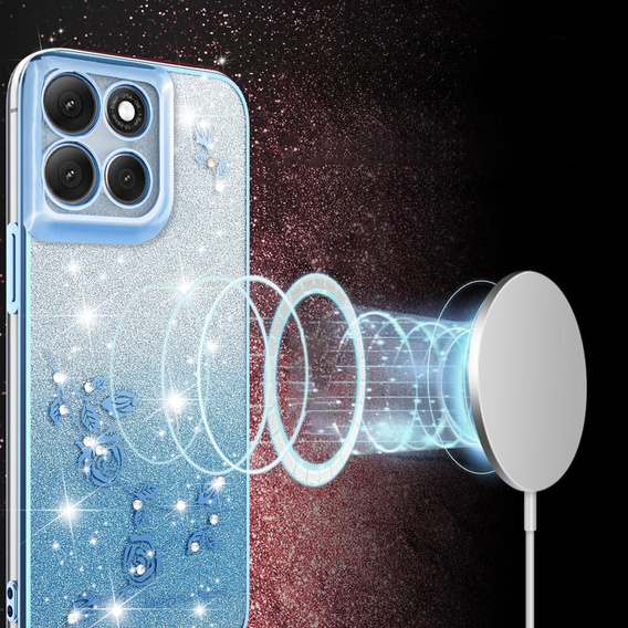 Чохол для Motorola Moto G56 5G, Glitter Flower, м'яти