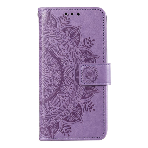 Чохол-книжка для Realme 12 Pro 5G / 12 Pro+ 5G, Mandala, фіолетовий