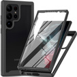 Чехол для Samsung Galaxy S24 Ultra, Shockproof, с пленкой, чёрный