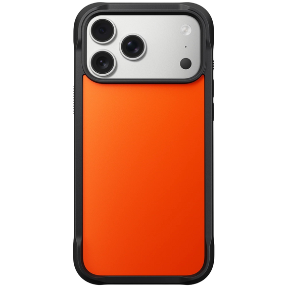 Чехол Nomad для iPhone 17 Pro Max, прочный чехол MagSafe, оранжевый