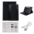 Чехол + клавиатура Galaxy Tab S7+ Plus / S8+ Plus /S7 FE T730 T733, Pen Slot, чёрный