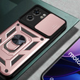 Чехол NOX Camera Slide Motorola Edge 40, CamShield Slide, розовый rose gold