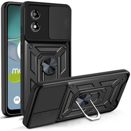 Чехол NOX Camera Slide Motorola Moto E13, CamShield Slide, чёрный