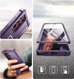 Бронированный чехол для Samsung Galaxy S22 Ultra, Dexnor Full Body, фиолетовый
