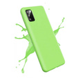 Чoхол до Samsung Galaxy A02s, Silicone Lite, світло-зелений