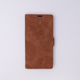 Чохол для Samsung Galaxy S24 Ultra, ERBORD Vintage, гаманець з клапаном, коричневий