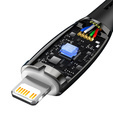 Кабель Baseus Glimmer USB-C to Lightning 20W 2м для iPhone