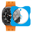 2x Загартоване скло з монтажною рамкою ERBORD для Apple Watch Ultra / Ultra 2 49 мм