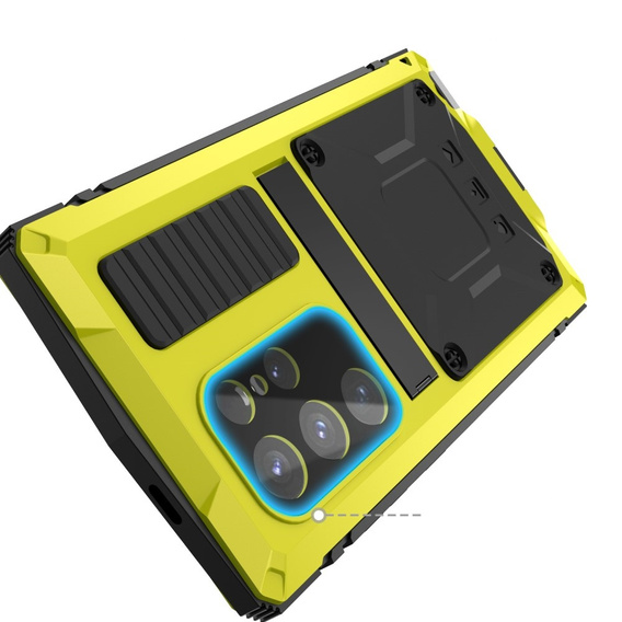 Бронированный чехол для Samsung Galaxy S24 Ultra R-JUST, жёлтый