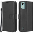 Откидной чехол для Nokia C12 4G, Wallet Smart Magnet, чёрный