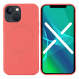 Чехол до iPhone 13, Silicone MagSafe, розовый