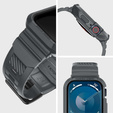 Чoхол ремінець SPIGEN до Apple Watch 4/5/6/7/SE 44/45mm, Rugged Armor Pro, Charcoal Grey